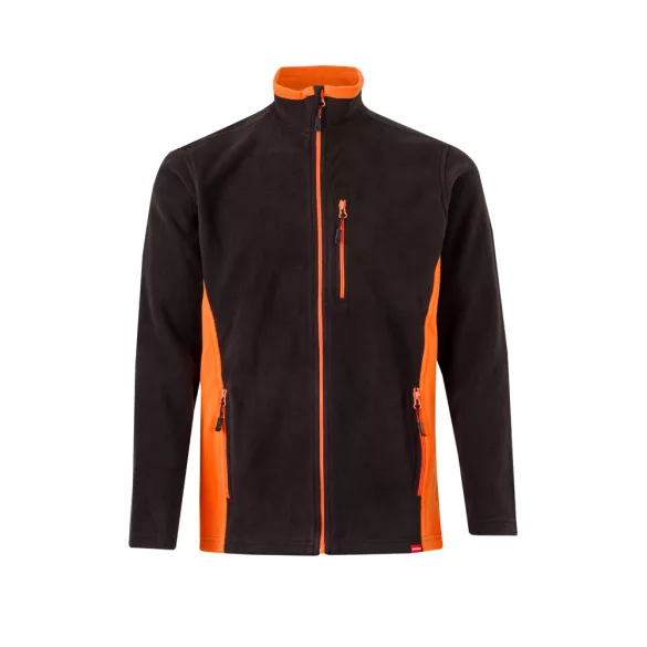36079-213 - Jacheta fleece bicolora (220g/m2) din poliester (100%) - GERAS - Velilla