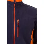 36079-214 - Jacheta fleece bicolora (220g/m2) din poliester (100%) - GERAS - Velilla