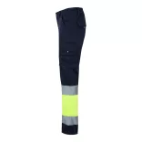 36087-204 - Pantaloni elastici cu doua tonuri, cu buzunare multiple (240g/m2), din bumbac (46%), EME (38%) si poliester (16%) - ZEUS - Velilla