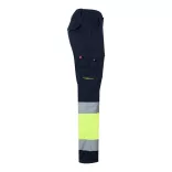 36087-204 - Pantaloni elastici cu doua tonuri, cu buzunare multiple (240g/m2), din bumbac (46%), EME (38%) si poliester (16%) - ZEUS - Velilla