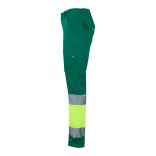 36087-209 - Pantaloni elastici cu doua tonuri, cu buzunare multiple (240g/m2), din bumbac (46%), EME (38%) si poliester (16%) - ZEUS - Velilla