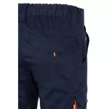 36087-214 - Pantaloni elastici cu doua tonuri, cu buzunare multiple (240g/m2), din bumbac (46%), EME (38%) si poliester (16%) - ZEUS - Velilla