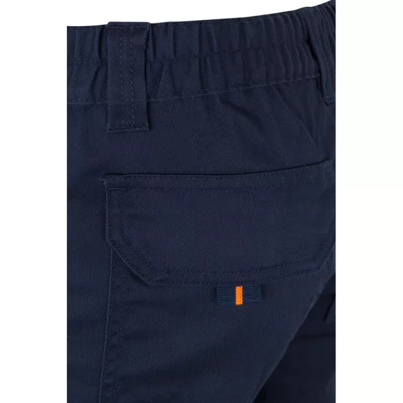 36087-214 - Pantaloni elastici cu doua tonuri, cu buzunare multiple (240g/m2), din bumbac (46%), EME (38%) si poliester (16%) - ZEUS - Velilla
