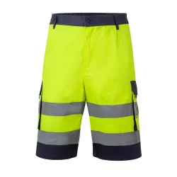   36089-108 - Bermude cu buzunare multiple in doua culori (210 g/m2), din bumbac (20%) si poliester (80%) - HADES - Velilla