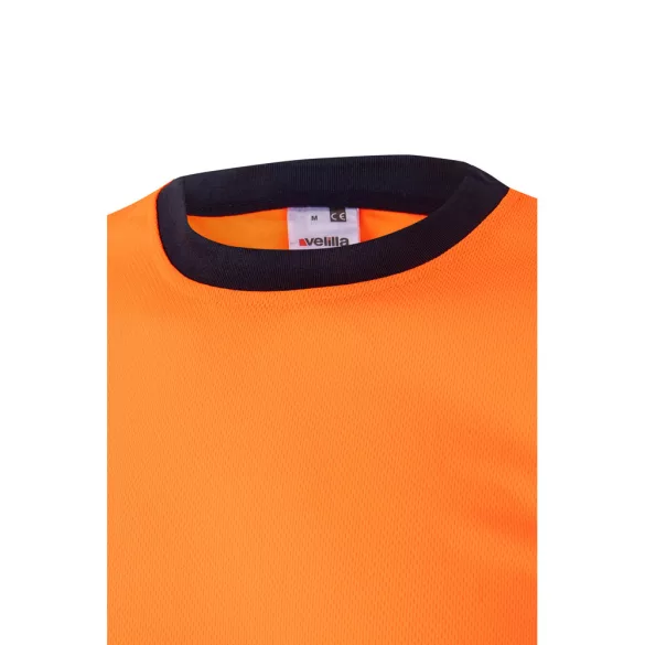 36093-214 - Tricou tehnic bicolor cu ochi de pasare (140g/m2), din poliester (100%) - BRAHMA - Velilla