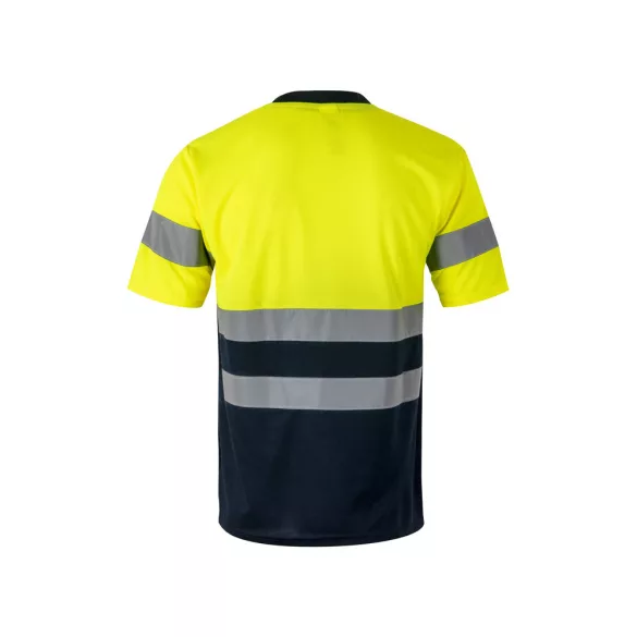 36094-204 - Tricou tehnic bicolor cu ochi de pasare (140g/m2), din poliester (100%) - BRAHMA LARGE - Velilla