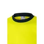 36094-204 - Tricou tehnic bicolor cu ochi de pasare (140g/m2), din poliester (100%) - BRAHMA LARGE - Velilla