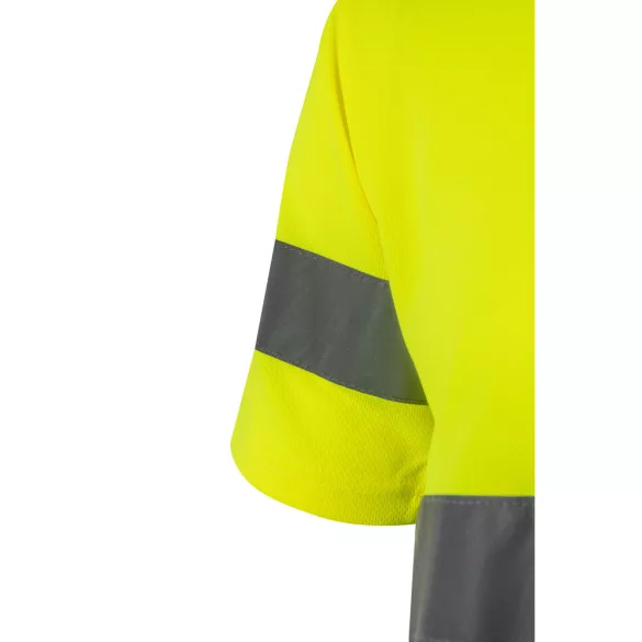 36094-207 - Tricou tehnic bicolor cu ochi de pasare (140g/m2), din poliester (100%) - BRAHMA LARGE - Velilla
