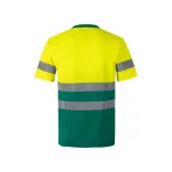 36094-209 - Tricou tehnic bicolor cu ochi de pasare (140g/m2), din poliester (100%) - BRAHMA LARGE - Velilla
