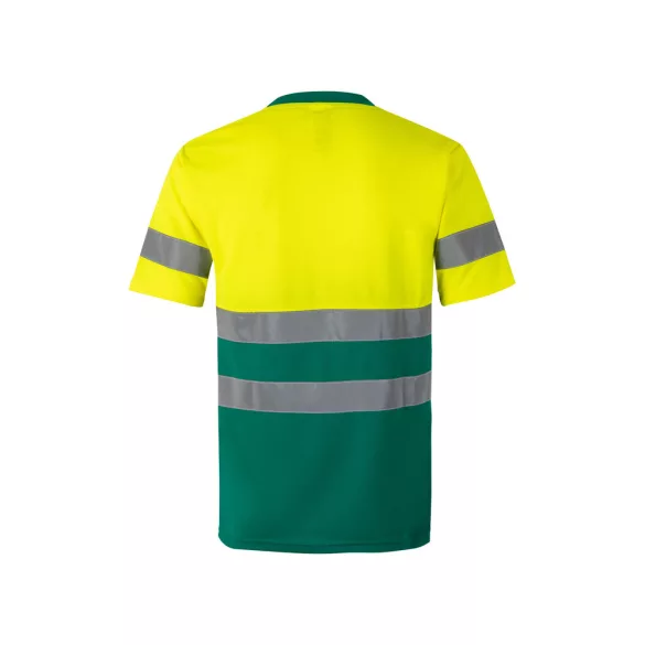 36094-209 - Tricou tehnic bicolor cu ochi de pasare (140g/m2), din poliester (100%) - BRAHMA LARGE - Velilla