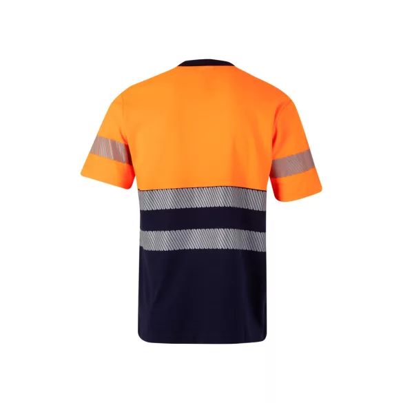 36096-214 - Tricou piqué bicolor (150 g/m2), din bumbac (55%) si poliester (45%) - BASTET - Velilla