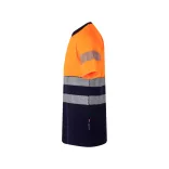 36096-214 - Tricou piqué bicolor (150 g/m2), din bumbac (55%) si poliester (45%) - BASTET - Velilla
