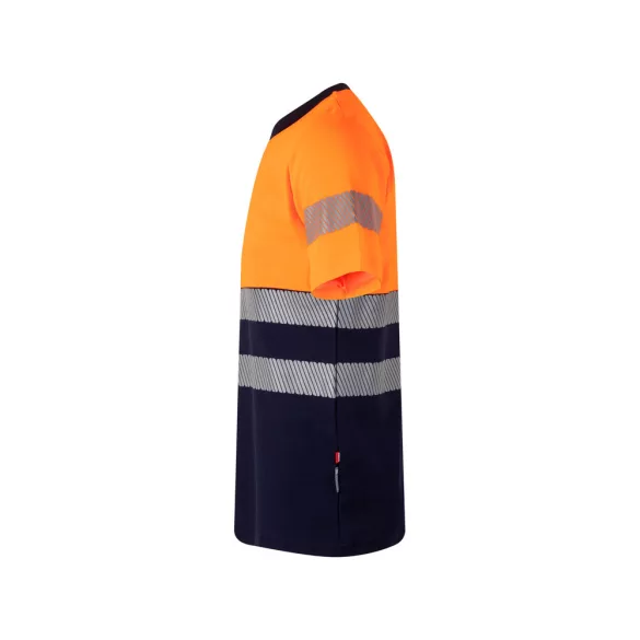 36096-214 - Tricou piqué bicolor (150 g/m2), din bumbac (55%) si poliester (45%) - BASTET - Velilla