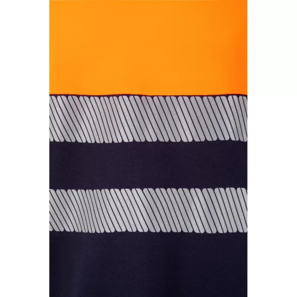 36096-214 - Tricou piqué bicolor (150 g/m2), din bumbac (55%) si poliester (45%) - BASTET - Velilla