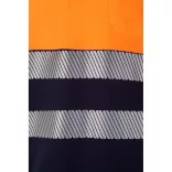 36100-214 - Tricou polo piqué bicolor (150g/m2) cu maneci scurte, din bumbac (55%) si poliester (45%) - ACHELOUS - Velilla
