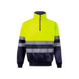 36101-204 - Hanorac bicolor (300g/m2) din fleece de poliester (100%) - THOR - Velilla