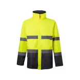 36104-207 - Parka bicolora (190g/m2), din poliester (100%), cu strat PU - THEMIS - Velilla