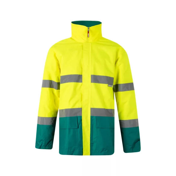 36104-209 - Parka bicolora (190g/m2), din poliester (100%), cu strat PU - THEMIS - Velilla