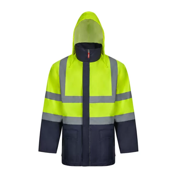 36109-204 - Parka 4 in 1 in doua tonuri (180 g/m2), din poliester (100%) cu strat PU - JUNO LARGE - Velilla