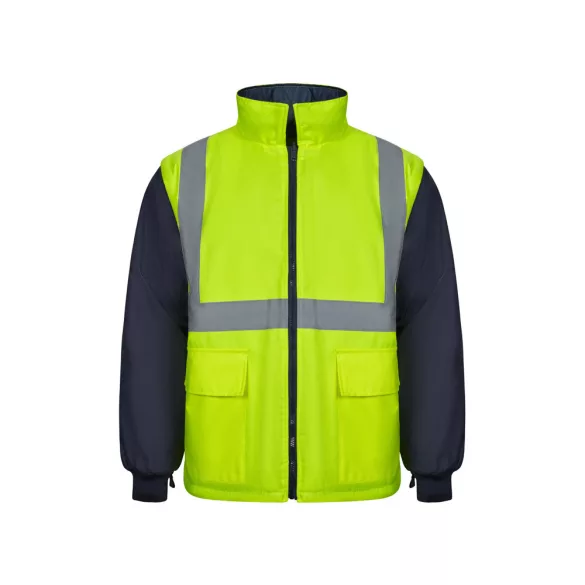 36109-204 - Parka 4 in 1 in doua tonuri (180 g/m2), din poliester (100%) cu strat PU - JUNO LARGE - Velilla