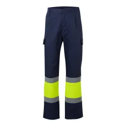   36138-204 - Pantaloni in doua tonuri, din twill (190g/m2), bumbac (20%) si poliester (80%) - ARTEMIS - Velilla