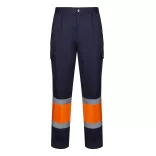 36138-214 - Pantaloni in doua tonuri, din twill (190g/m2), bumbac (20%) si poliester (80%) - ARTEMIS - Velilla