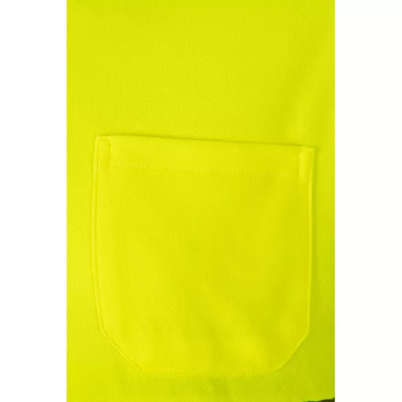 36139-207 - Tricou polo piqué bicolor (150g/m2) cu maneci lungi, din bumbac (55%) si poliester (45%) - PLUTO - Velilla