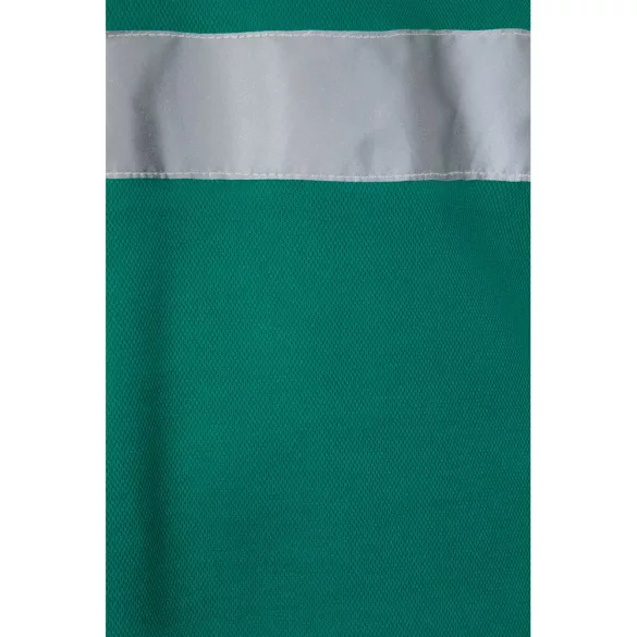 36140-209 - Tricou polo piqué in doua tonuri (150g/m2) cu maneci lungi, din bumbac (55%) si poliester (45%) - PLUTO LARGE - Velilla