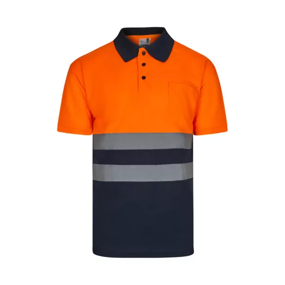 36141-214 - Tricou polo Bird-eye (140g/m2) cu maneci scurte, din poliester (100%) - FORTUNA - Velilla