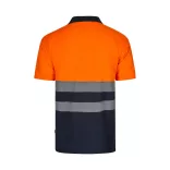 36141-214 - Tricou polo Bird-eye (140g/m2) cu maneci scurte, din poliester (100%) - FORTUNA - Velilla