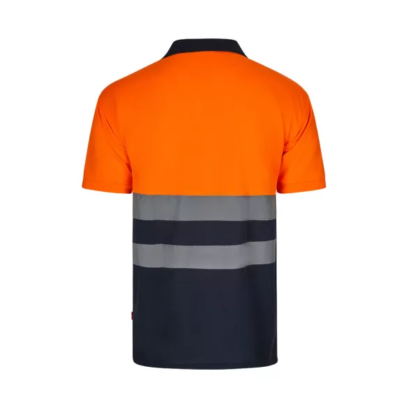 36141-214 - Tricou polo Bird-eye (140g/m2) cu maneci scurte, din poliester (100%) - FORTUNA - Velilla