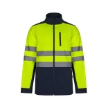36144-204 - Jacheta soft shell bicolor (280g/m2), din poliester (96%) si elastan (4%) - HESTIA - Velilla