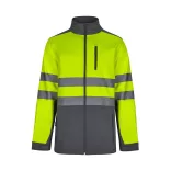 36144-207 - Jacheta soft shell bicolor (280g/m2), din poliester (96%) si elastan (4%) - HESTIA - Velilla