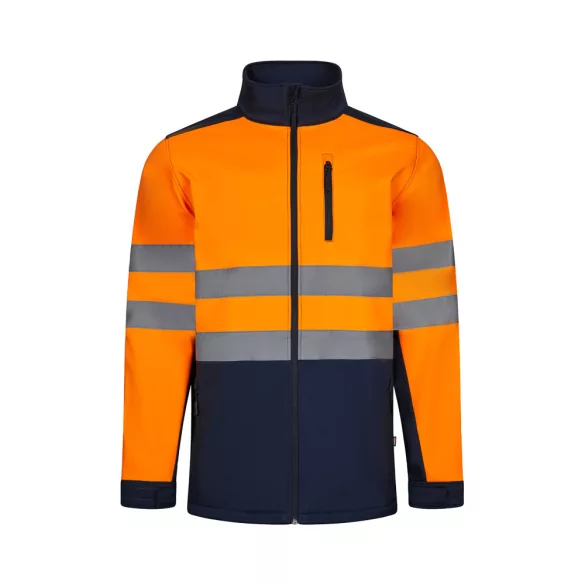 36144-214 - Jacheta soft shell bicolor (280g/m2), din poliester (96%) si elastan (4%) - HESTIA - Velilla
