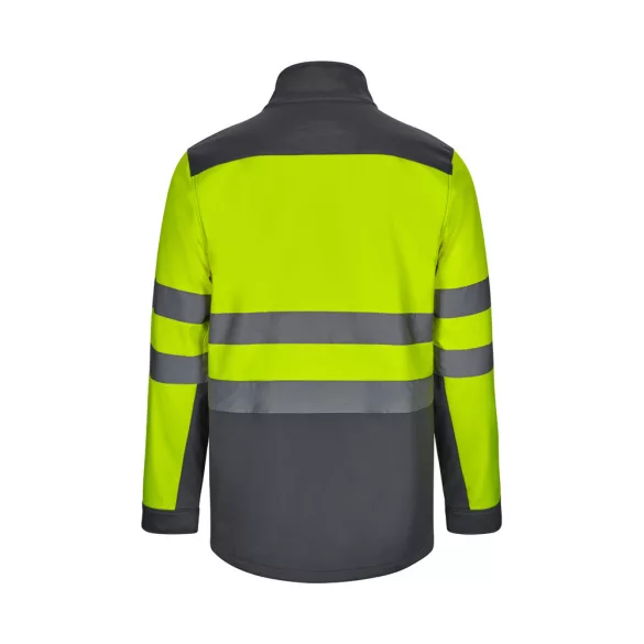 36145-207 - Jacheta soft shell in doua culori (280g/m2), cu captuseala din fleece si membrana TPU, din poliester (96%) si elastan (4%) - HESTIA LARGE - Velilla