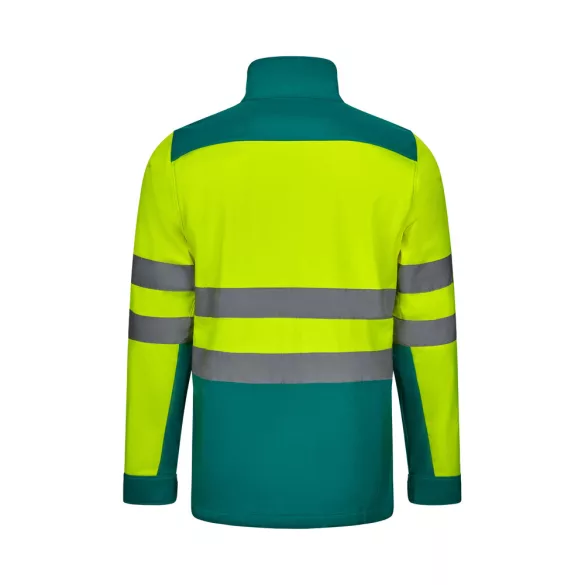 36145-209 - Jacheta soft shell in doua culori (280g/m2), cu captuseala din fleece si membrana TPU, din poliester (96%) si elastan (4%) - HESTIA LARGE - Velilla