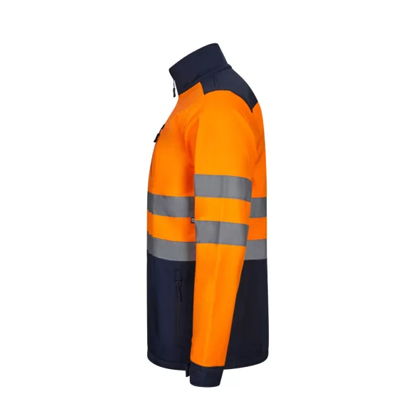 36145-214 - Jacheta soft shell in doua culori (280g/m2), cu captuseala din fleece si membrana TPU, din poliester (96%) si elastan (4%) - HESTIA LARGE - Velilla