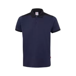  36148-104 - Camasa polo piqué stretch bicolor (200 g/m2), cu maneci scurte, din poliester (96%) si elastan (4%) - VELES - Velilla