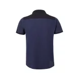 36148-104 - Camasa polo piqué stretch bicolor (200 g/m2), cu maneci scurte, din poliester (96%) si elastan (4%) - VELES - Velilla