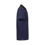 36148-104 - Camasa polo piqué stretch bicolor (200 g/m2), cu maneci scurte, din poliester (96%) si elastan (4%) - VELES - Velilla