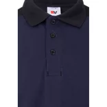 36148-104 - Camasa polo piqué stretch bicolor (200 g/m2), cu maneci scurte, din poliester (96%) si elastan (4%) - VELES - Velilla