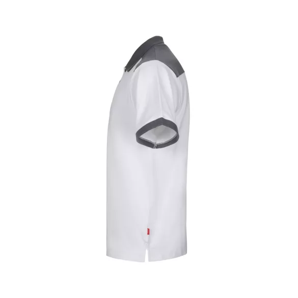 36148-106 - Camasa polo piqué stretch bicolor (200 g/m2), cu maneci scurte, din poliester (96%) si elastan (4%) - VELES - Velilla