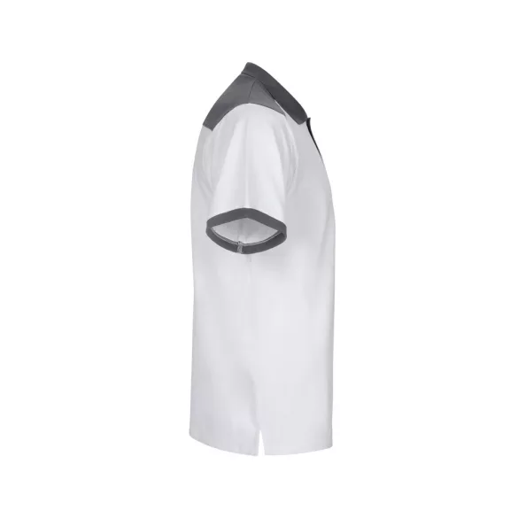 36148-106 - Camasa polo piqué stretch bicolor (200 g/m2), cu maneci scurte, din poliester (96%) si elastan (4%) - VELES - Velilla