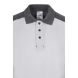 36148-106 - Camasa polo piqué stretch bicolor (200 g/m2), cu maneci scurte, din poliester (96%) si elastan (4%) - VELES - Velilla