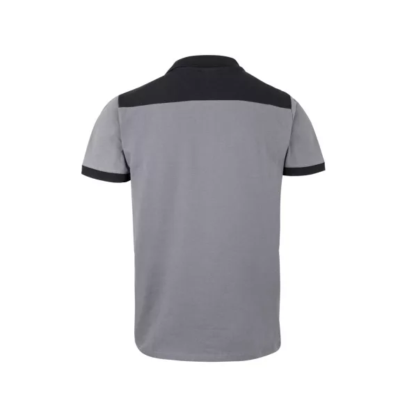 36148-113 - Camasa polo piqué stretch bicolor (200 g/m2), cu maneci scurte, din poliester (96%) si elastan (4%) - VELES - Velilla