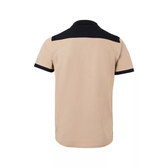 36148-131 - Camasa polo piqué stretch bicolor (200 g/m2), cu maneci scurte, din poliester (96%) si elastan (4%) - VELES - Velilla