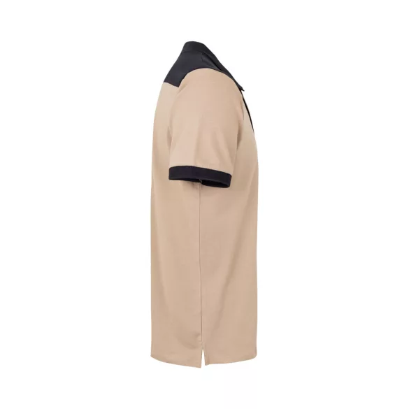36148-131 - Camasa polo piqué stretch bicolor (200 g/m2), cu maneci scurte, din poliester (96%) si elastan (4%) - VELES - Velilla