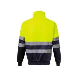 36149-204 - Hanorac bicolor (300g/m2) din fleece de poliester (100%) - THOR LARGE - Velilla