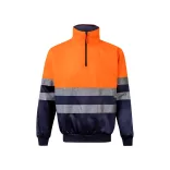 36149-214 - Hanorac bicolor (300g/m2) din fleece de poliester (100%) - THOR LARGE - Velilla
