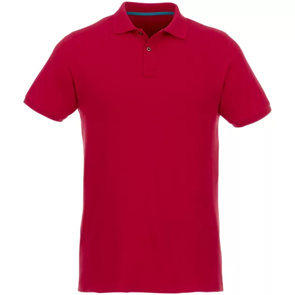 37502250 - Tricou polo din bumbac organic reciclat pentru barbati cu maneca scurta - Beryl - ROSU